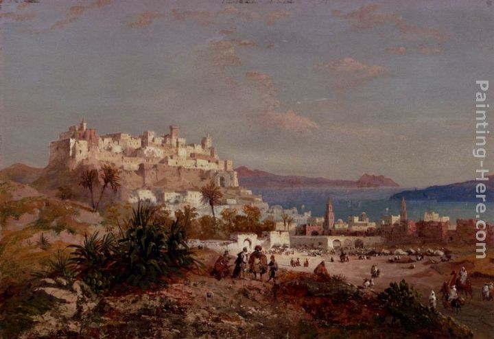 Carlo Bossoli Spanish Fort, Bizerte, Tunisia